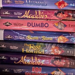 Disney VHS Rare Black Diamond Collection -